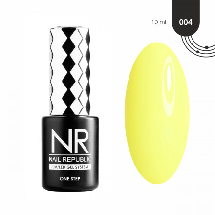 NAIL REPUBLIC   Гель-лак однофазный   10мл   ONE STEP   #004 оптом