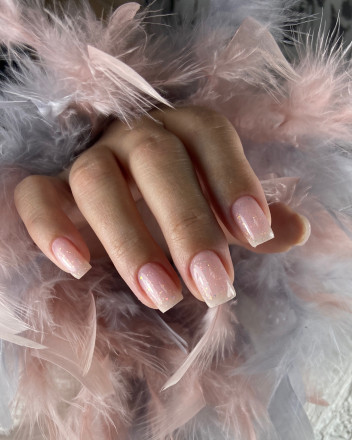 ONE NAIL   Гель моделирующий с хлопьями Юки   Gel   CAMO SHINE   #04   30г оптом