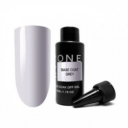 ONE NAIL   База камуфлирующая жесткая  Base   GREY  (бутылка)   50мл оптом