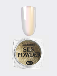 NAIL REPUBLIC Powder SILK #53   Втирка металлик полупрозрачная