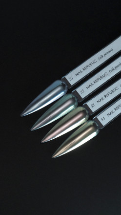 NAIL REPUBLIC Powder SILK #53   Втирка металлик полупрозрачная оптом