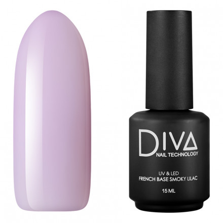 French base Smoky Lilac, 15 мл DIVA оптом