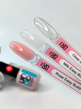 UNO   Гель для укрепления базовый   15г   Gel EASY BUILD UP CLEAR оптом