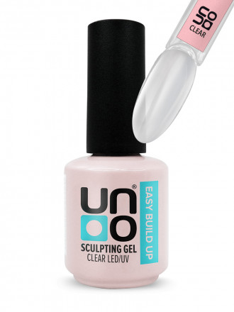 UNO   Гель для укрепления базовый   15г   Gel EASY BUILD UP CLEAR оптом