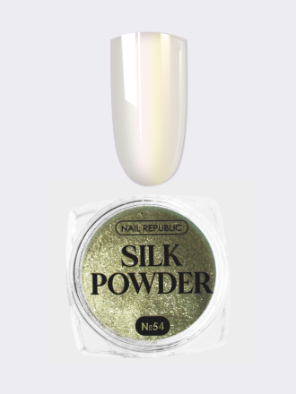 NAIL REPUBLIC Powder SILK #54   Втирка металлик полупрозрачная оптом