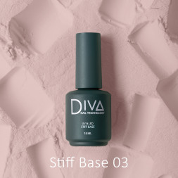 Stiff base - french base 03, 15 мл DIVA   (СНЯТО)
