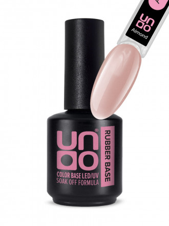 UNO   База камуфлирующая   12г   Rubber Color Base Gel   ALMOND оптом