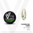 VOGUE NAILS  Гель с сухоцветами Flowers Gel  Green 10мл оптом