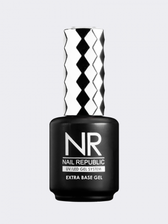 NAIL REPUBLIC   База прозрачная   Base EXTRA  15мл оптом
