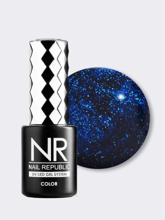 NAIL REPUBLIC   #396 Мерцающий   10мл   Гель-лак с шиммером оптом