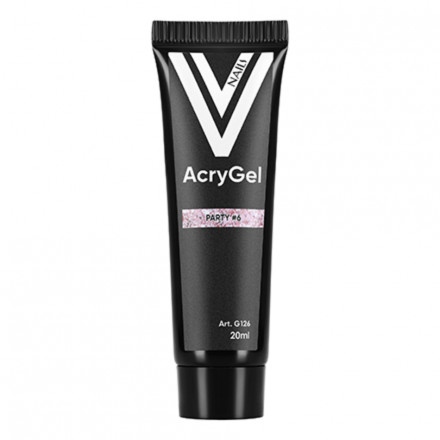 VOGUE NAILS   Полигель с шиммером  AcryGel PARTY  20мл  #06 оптом