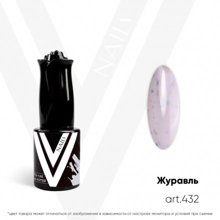 VOGUE NAILS   Гель-лак с поталью  10мл  ЖУРАВЛЬ оптом