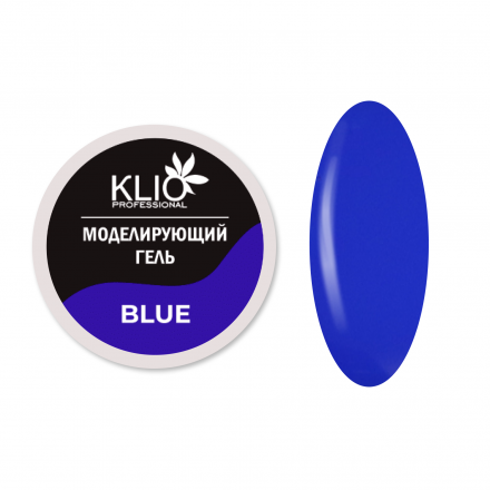 KLIO  Гель цветной для моделирования  15г   BLUE оптом