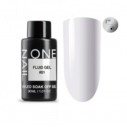 ONE NAIL   Гель для укрепления   Fluid gel   #01   30г   (бутылка) оптом