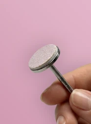 ALGEBRA BEAUTY   SOFT WHITE   Мягкие   S (15мм)   #80   (50шт)   Сменные файлы  для педикюрного диска на вспененной подложке