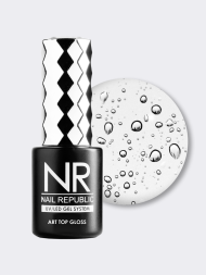 NAIL REPUBLIC Top WATER DROP Step 2 10мл Топ для дизайна каплями "мокрый эффект"