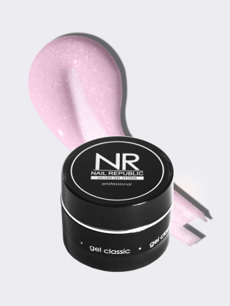 NAIL REPUBLIC   Гель  для моделирования самовыравнивающийся с шиммером   Gel   CLASSIC   #31   15г оптом