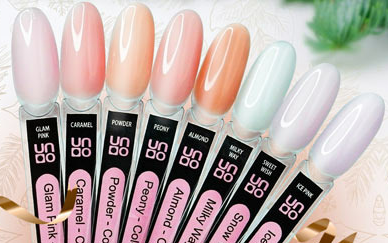 UNO   База камуфлирующая   12г   Rubber Color Base Gel   ICE PINK оптом