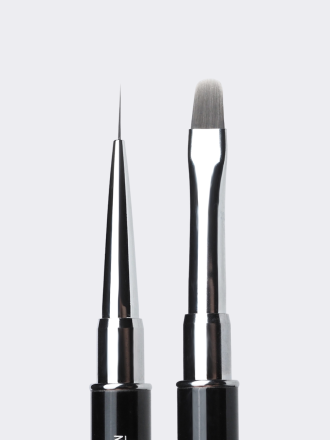 NAIL REPUBLIC    Кисть  UNIVERSAL BRUSH   Двухсторонняя для моделирования и дизайнов оптом