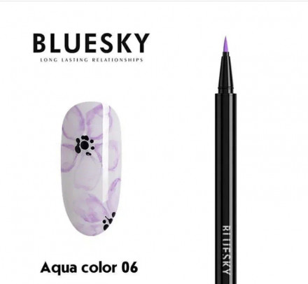 BLUESKY Aquacolor nail pen Акварельный фломастер №06 оптом