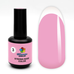 BLOOM   Base Strong COLOR   #03   15мл   База камуфлирующая жесткая цветная