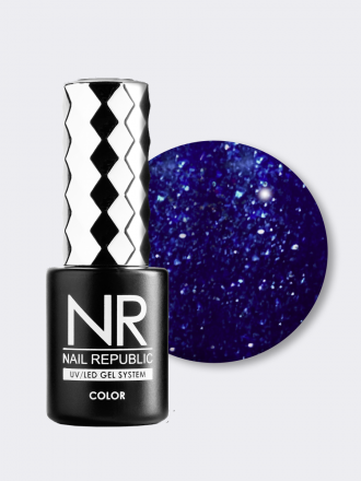 NAIL REPUBLIC   Гель-лак с шиммером   10мл   Deep Ocean   #400 оптом