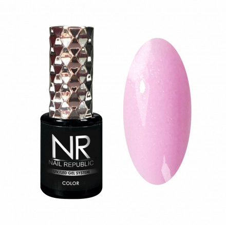 NAIL REPUBLIC   Гель-лак с шиммером   10мл   Lilac   #041 оптом