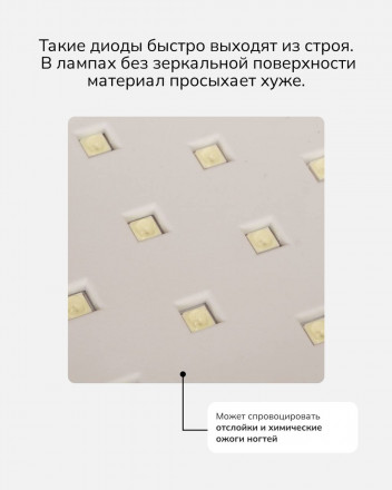NAIL REPUBLIC   LED лампа для маникюра   72w/5200mAh   X-Lamp оптом