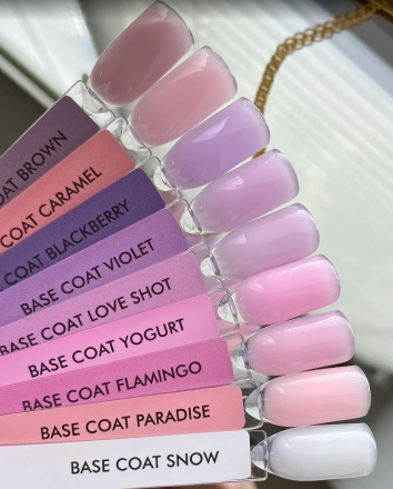 ONE NAIL   База камуфлирующая эластичная  (легкие в снятии)  Base   LOVE SHOT  (бутылка)   50мл оптом