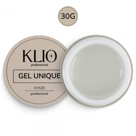 KLIO   Гель для моделирования Unique gel   №10  CLEAR   30г оптом