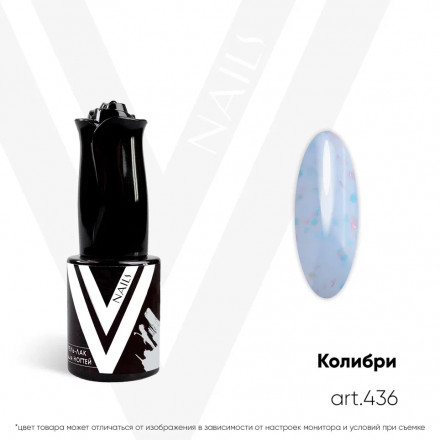 VOGUE NAILS   Гель-лак с поталью  10мл  КОЛИБРИ оптом