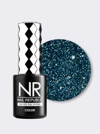NAIL REPUBLIC   #1102 Deep Flash   10мл   Гель-лак светоотражающий оптом