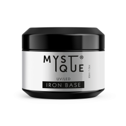 MYSTIQUE   Base IRON   30мл (шайба)   База прозрачная жесткая (для подложки)