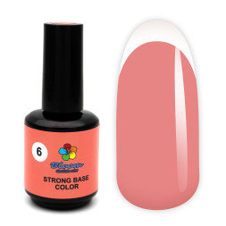 BLOOM   Base Strong COLOR   #06   15мл   База камуфлирующая жесткая цветная