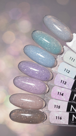 NAIL REPUBLIC   База камуфлирующая с поталью   10мл   Base MILK SHAKE   #114 оптом
