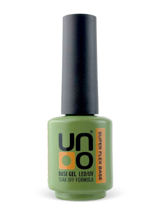 UNO   Base   SUPER FLEX   15мл (16г)   База прозрачная жидкая (для подложки) оптом