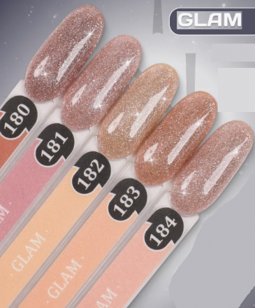 ALTA NIVELO   Гель-лак с шиммером   10мл   GLAM   #180 оптом
