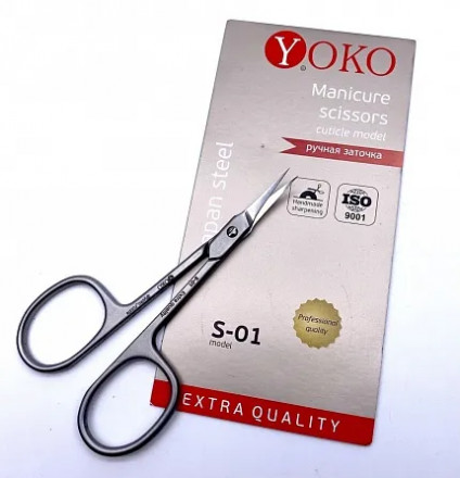 YOKO   SN S-01   Ножницы маникюрные для кутикулы   9мм оптом