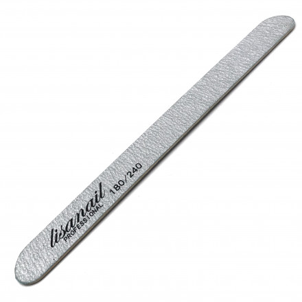 LISA NAIL   Пилка прямая на дереве   18см  180/240   (50шт)   [06] оптом