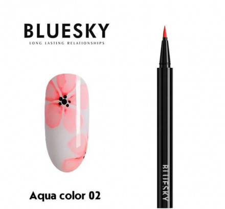 BLUESKY Aquacolor nail pen Акварельный фломастер №02 оптом