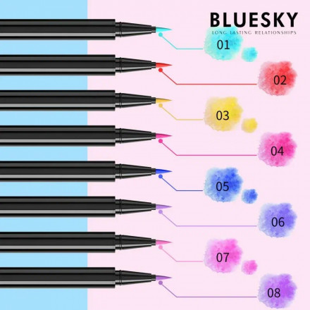 BLUESKY Aquacolor nail pen Акварельный фломастер №02 оптом