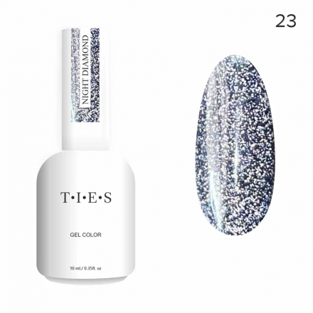 TIES   Гель-лак светоотражающий  10мл  Night Diamond   #23   (СНЯТО) оптом