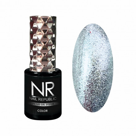 NAIL REPUBLIC   Гель-лак жидкая фольга   10мл   Diamonds   #419 оптом