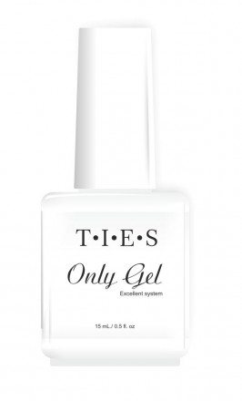 TIES   Гель для укрепления  ONLY GEL  15мл   №01 Прозрачный оптом