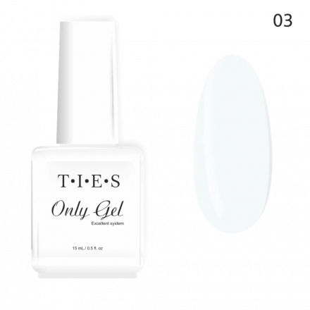 TIES   Гель для укрепления  ONLY GEL  15мл   №03 оптом