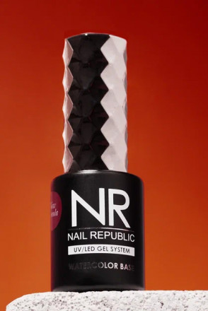 NAIL REPUBLIC   База для техники по &quot;мокрому&quot;   10мл   Base WATERCOLOR   Clear оптом