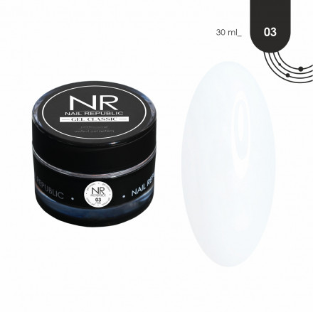 NAIL REPUBLIC   Гель  для моделирования самовыравнивающийся   Gel   CLASSIC   #03   30г оптом