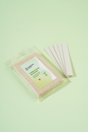 ALGEBRA BEAUTY   SOFT WHITE   Мягкие   M (20мм)   #320   (50шт)   Сменные файлы  для педикюрного диска на вспененной подложке оптом