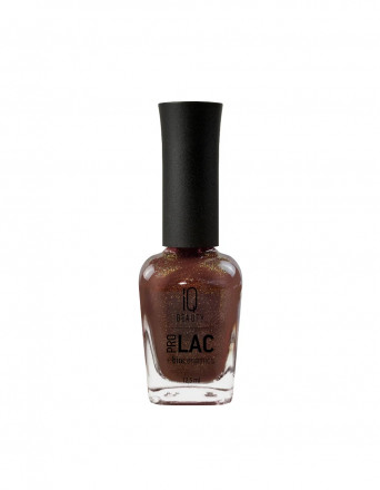 IQ BEAUTY   Лак для ногтей с биокерамикой с поталью   12,5мл   Prolac OBSESSION CINNAMON GLOW   #158 оптом