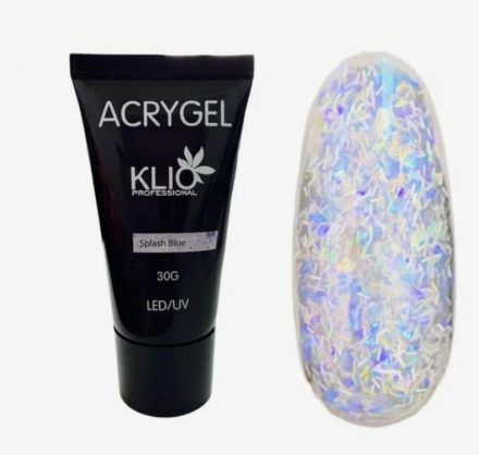 KLIO Акригель Splash Blue 30г (тюбик) оптом